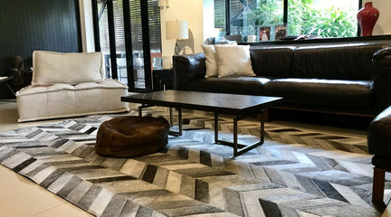 5 star review for Cowhide Rug
