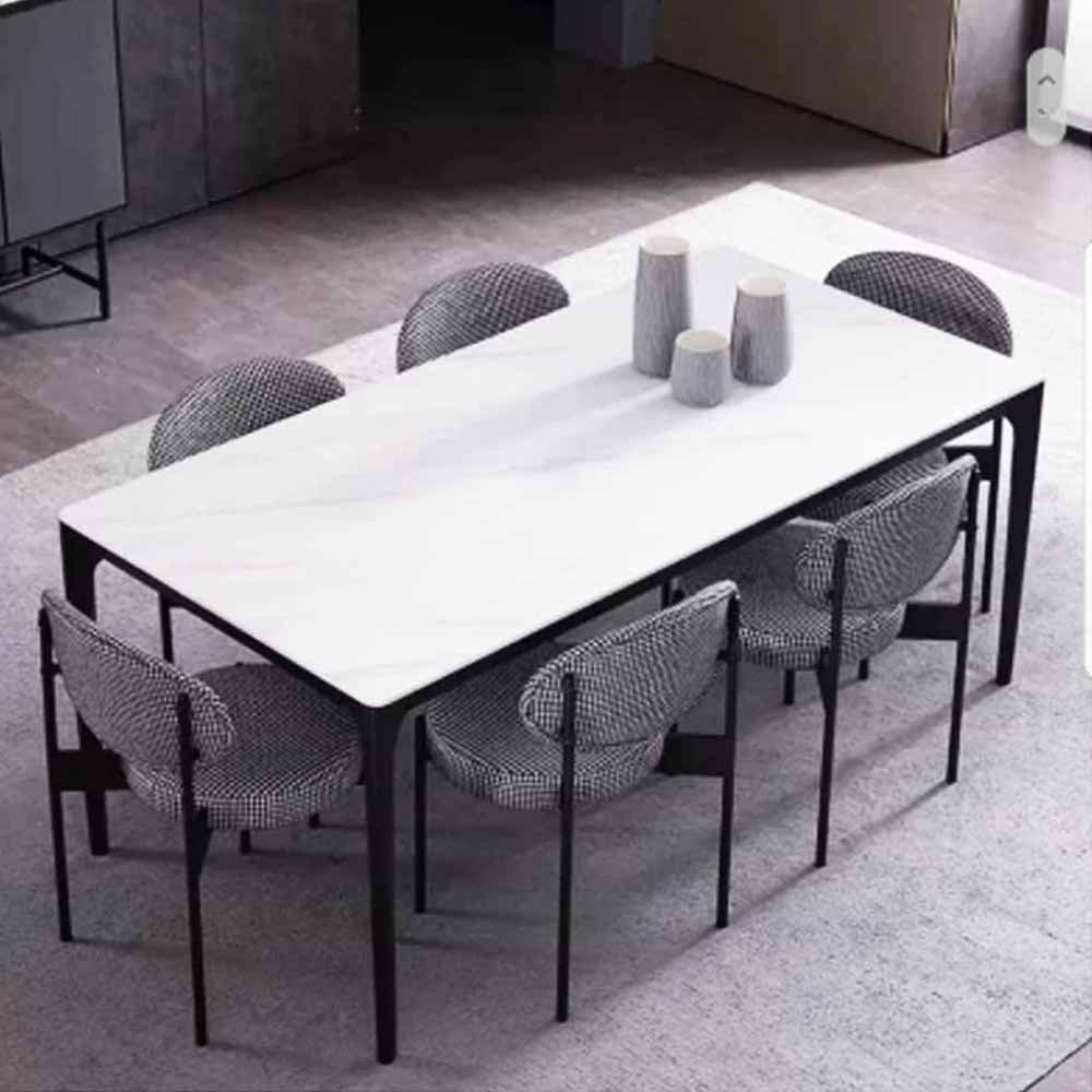 Modern design marble table with a sleek and minimalist look. – Nook and ...