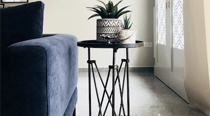 Ruggedty side table