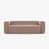 Blok Corduroy Sofa (Pink 3 Seater)