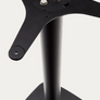 Saura Square Bar Table in White Terrazzo