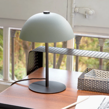 Aleyla Table Lamp Green Finish