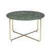 Timpa Green Marble Coffee Table (As-Is)