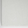 Adelta White Minimalist Wall Art