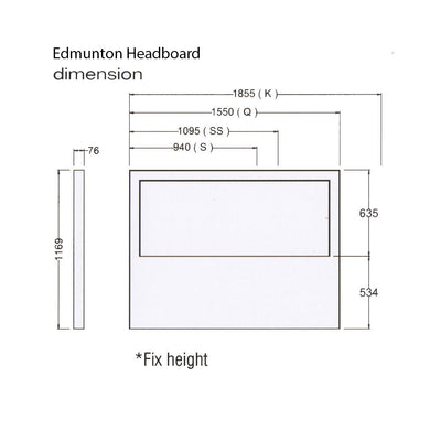 Edmunton Bed Frame (EE48)