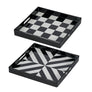 Geometric B&W Tray (Square) (As-Is)