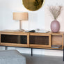 Hardy Oak TV console (1.6m) (As-Is)
