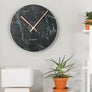 Marble Time Clock (White/ Black)