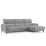 Candace L-Shape Fabric Sofa (Custom)