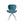 OMG Chair (Petrol Velvet)