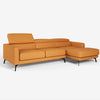 Candace LShape Leather Sofa (Custom)