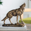 Howling Wolf Figurine