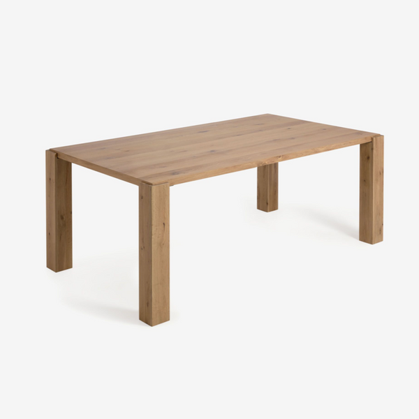 Buy Dining Table Singapore Deyanira Solid Wood Nook and Cranny