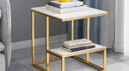 Elegant marble table that fits into a modern home