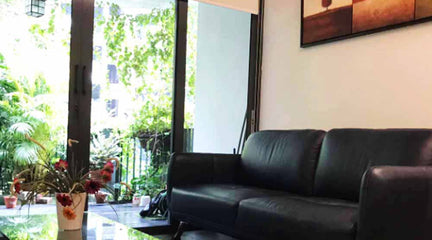 Soft, smooth texture of the premium leather