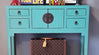 Chinese Console Table - Mint Colour