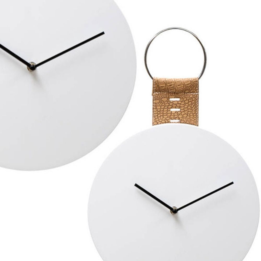 Simply White Wall Clock – Nook and Cranny