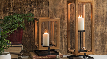 Add a rustic note to cozy up your porch