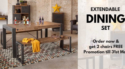 City Extendable Dining Set Promotion