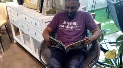 Relax in style on outdoor furniture