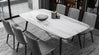 Give your dining area a posh and modern feel.