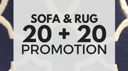 Sofa & Rug Promotion