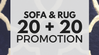 Sofa & Rug Promotion