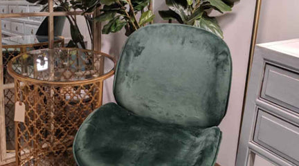 Make a statement with luxurious Velvet Green.