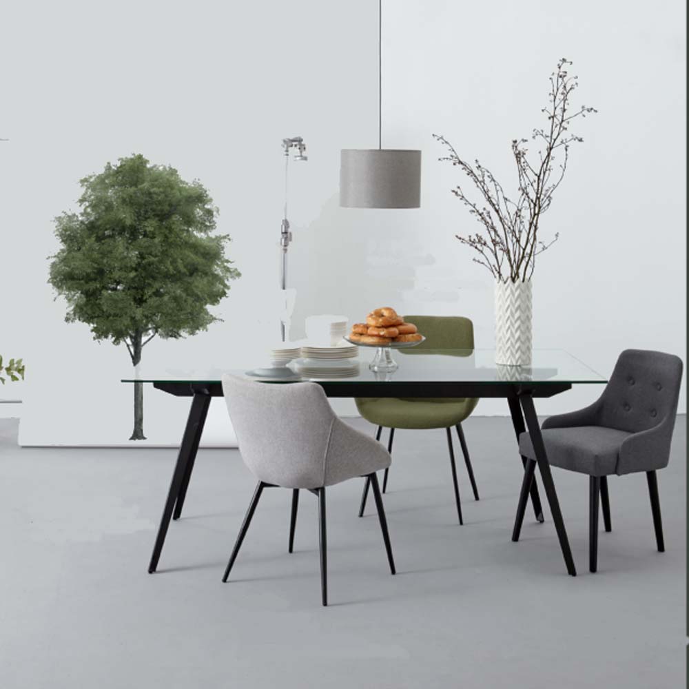 Elegant Glass Table – Nook and Cranny