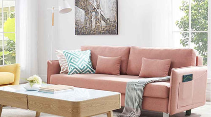 Check out our new and versatile Carmela sofa.