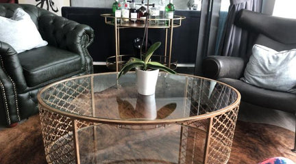 Stylish cocktail trolley