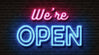 We're Open, Visit Us!