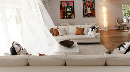 Styling Inspiration: How to Style a White or Beige Sofa