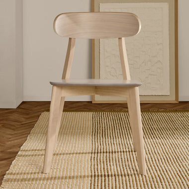 Safina Chair in Oak veneer (AS-IS)