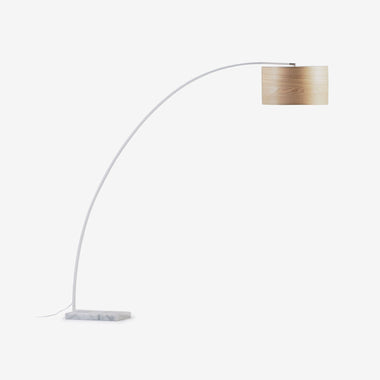 Juhe Floor Lamp in Ash Veneer