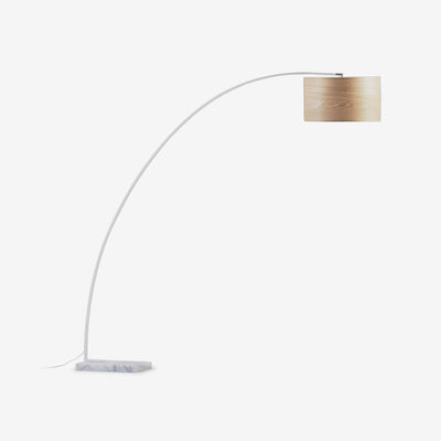 Juhe Floor Lamp in Ash Veneer