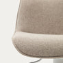 Zenda Stool in Beige Chenille