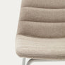 Zunilda Stool in Beige Chenille