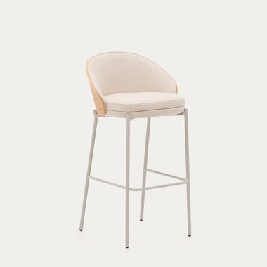 Eamy stool in Beige Chenille (AS-IS)