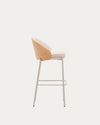 Eamy stool in Beige Chenille (AS-IS)