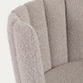 Aniela chair in grey bouclé  (AS-IS)