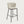 Ciselia Stool in White Bouclé