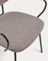 Auxtina Stackable Chair in Light Brown (AS-IS)