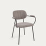 Auxtina Stackable Chair in Light Brown (AS-IS)