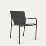 Zaltana stackable outdoor chair  (AS-IS)