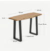 Alaia Console Table (1.15m)