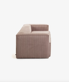 Blok Corduroy Sofa (Pink 3 Seater)