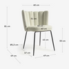 Aniela Dining Chair (Boucle)