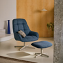 Jaspe Swivel Armchair