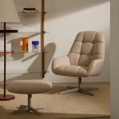 Jaspe Swivel Armchair